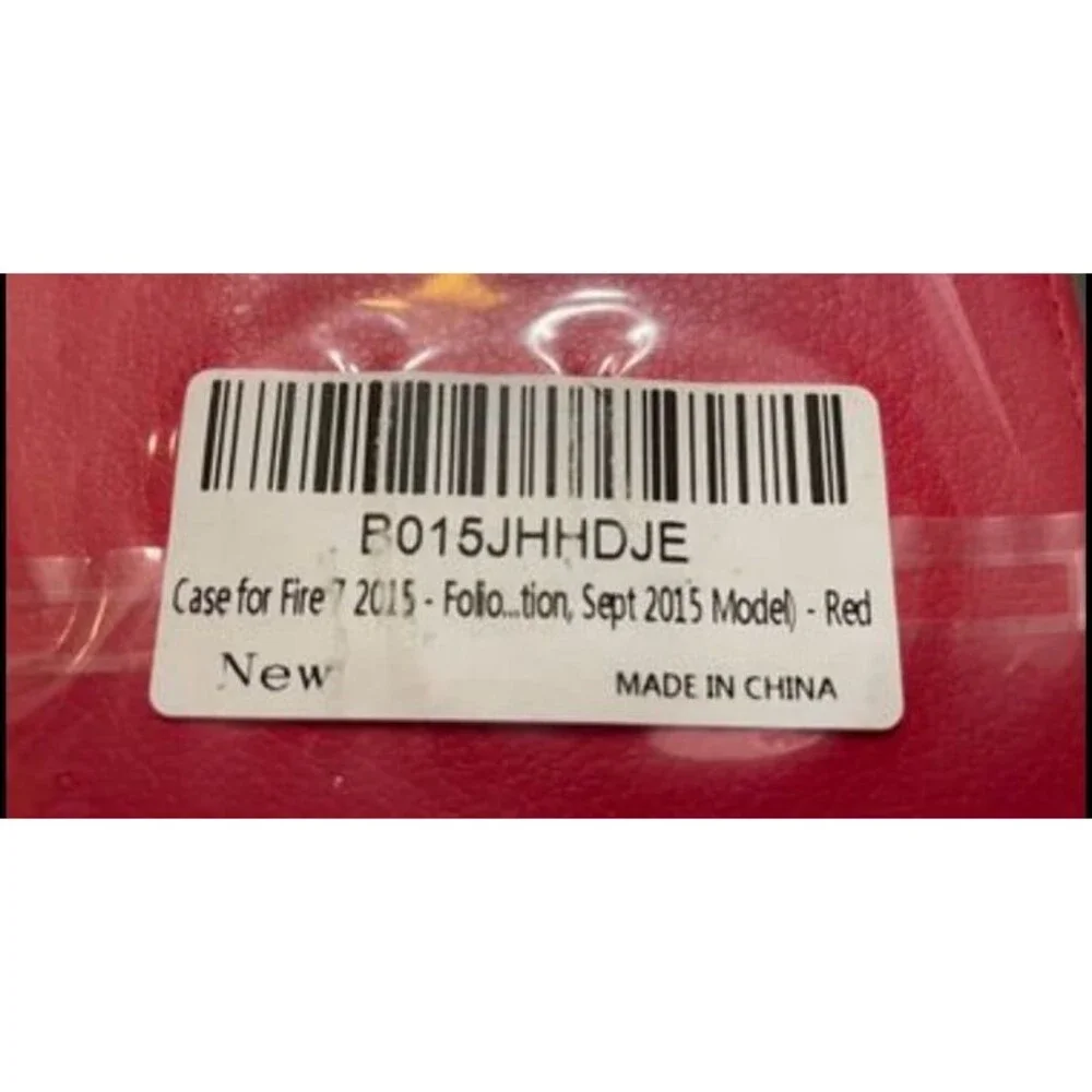 NEW! Red Case for Amazon Kindle Fire 7